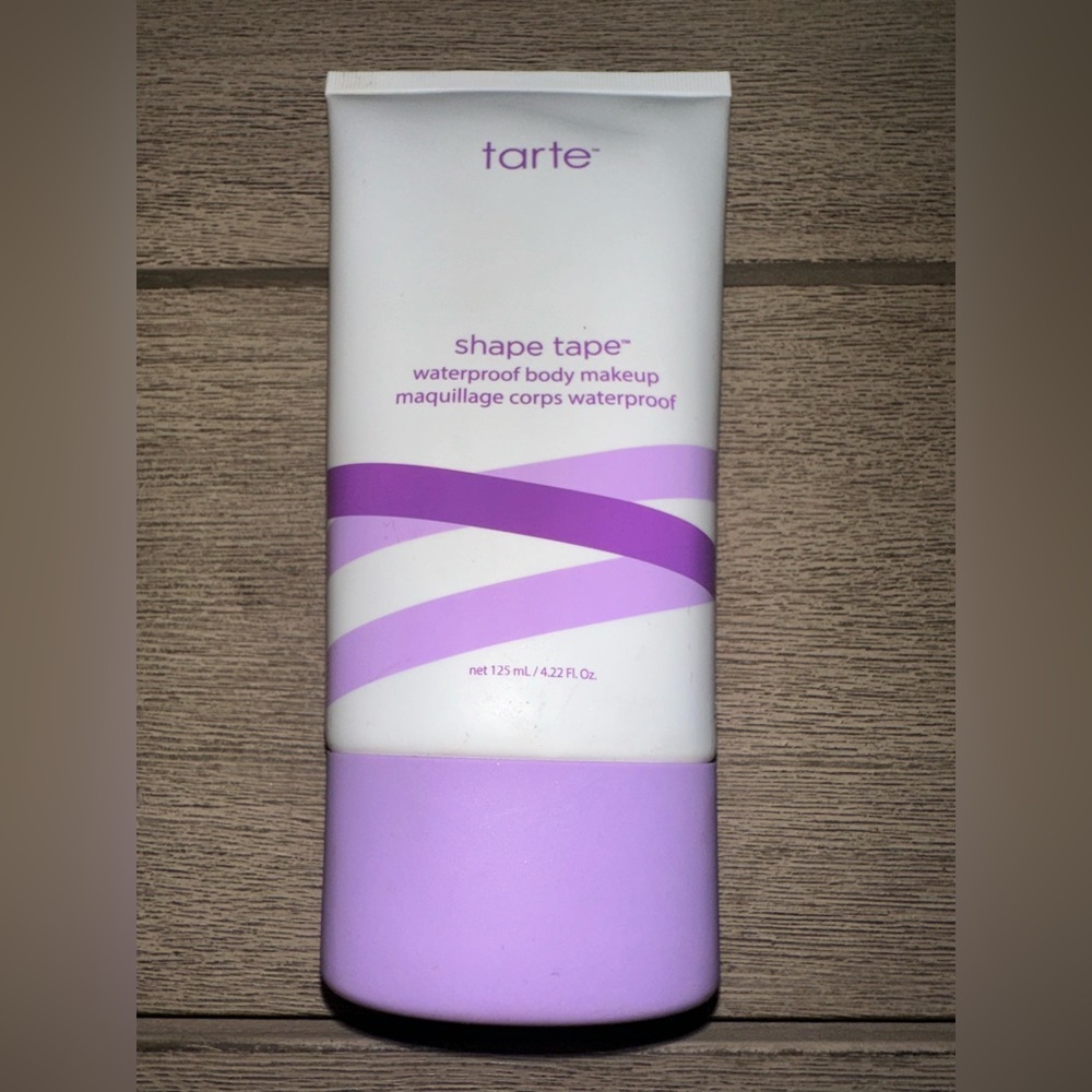 Tarte Body Makeup in Purple and White
